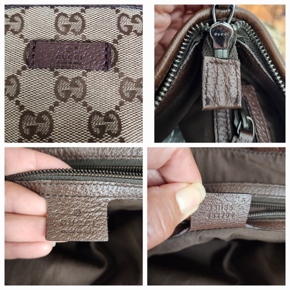 ✨️GUCCI GG Canvas Web Belted Handle Tall Tote Bag - Picture 16 of 16